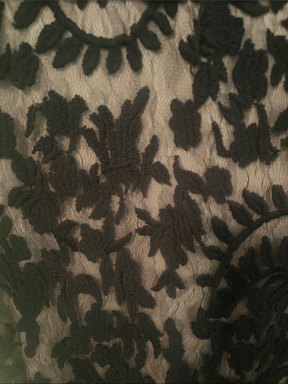 Adrianna Papell Illusion Lace Sleeveless Column Gown - Picture 6 of 8